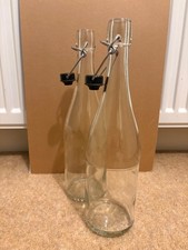 Pair of 750ml Glass Swing Top