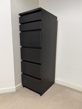 IKEA MALM Chest of 6 Drawers