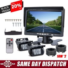 Reversing Camera For Truck Bus 4Pin Monitor Van Motorhome Truck 7" 12-24v 7" Lcd