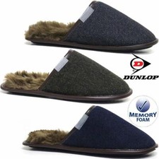 DUNLOP MENS SLIPPERS WINTER