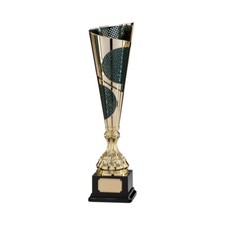 Quest Cup Laser Cut Corporate Award Trophy Gold Black FREE Engraving 5 sizes 