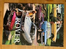 1971 Rover Cars Brochure Pub.No. 821/10.71 covering full model range
