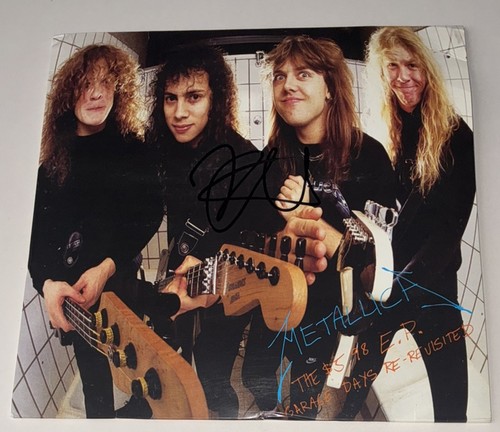Signed kirk hammett - kirk,