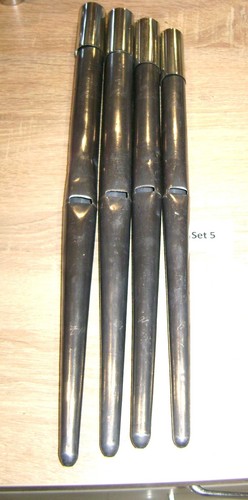 Four church organ pipes - church,