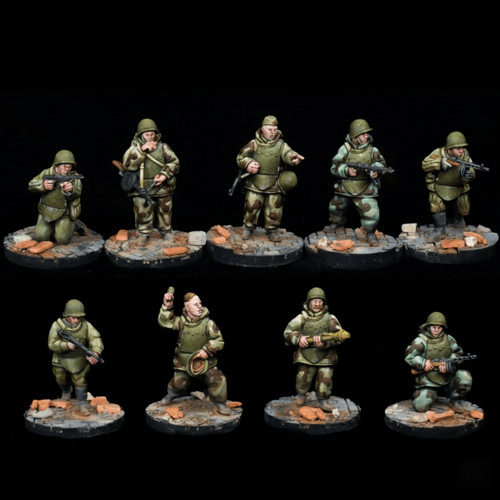 Soviet engineer infantry squad - soviet,
