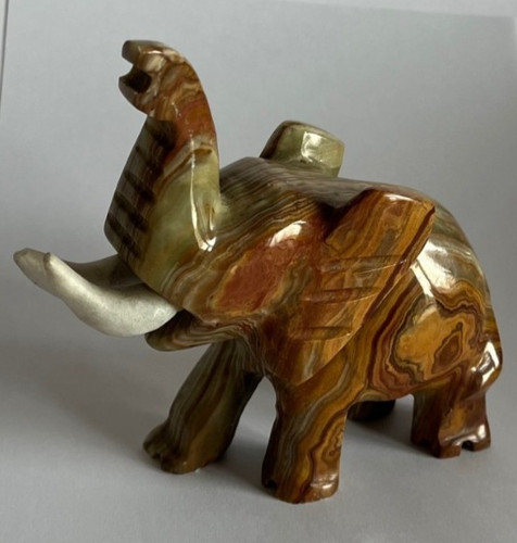 Vintage hand carved onyx - vintage,