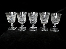 5 Edinburgh Crystal Glasses