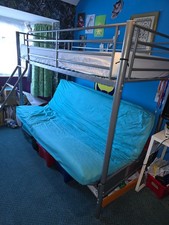 Metal Futon Bunk Bed