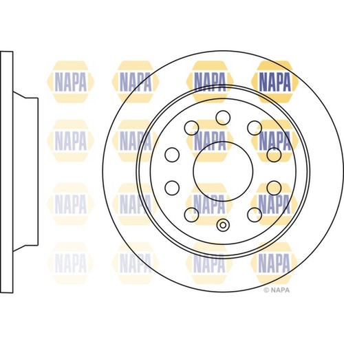 Brake discs solid for - 2x,