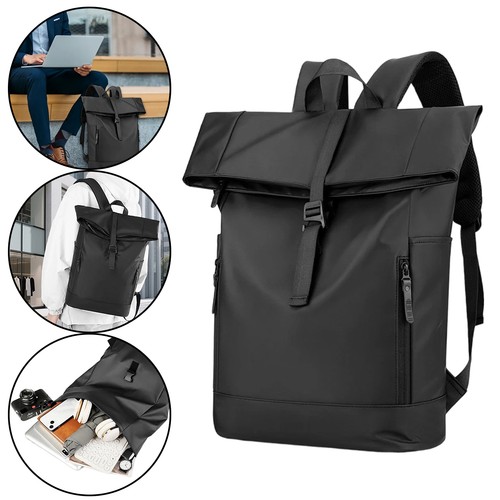 Roll top backpack - top, large