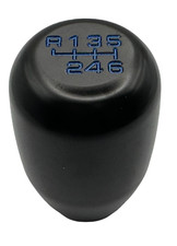 BLACK BLUE T2 6 speed GEAR SHIFT KNOB for FORD KUGA MONDEO FOCUS 2005-2014