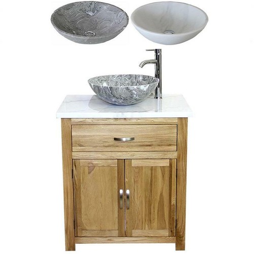 Bathroom vanity unit - vanity, oak