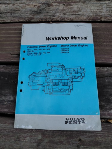 1989 volvo penta workshop - penta,