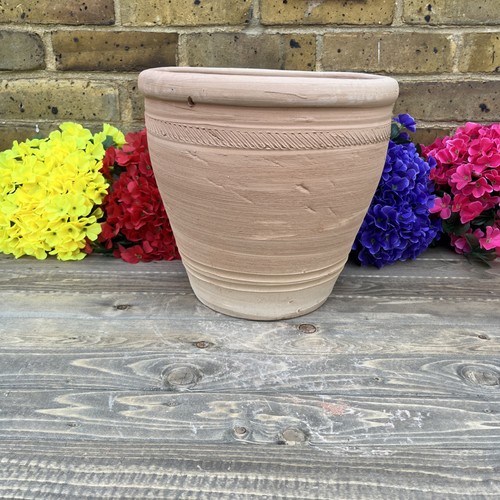 Terracotta pot hand - pot,