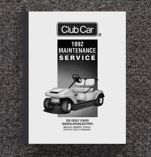 9hp 1992 gas electric golf - 1992,