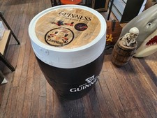 Guinness Whiskey Barrel, home bar, man cave, garden bar, can be personalised