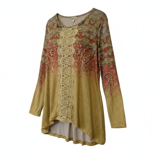 One world mustard - mustard, paisley