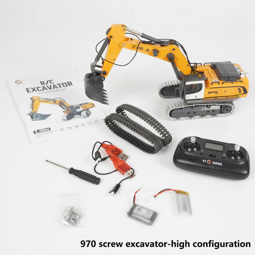 970 mini excavator - 1/50, rtr