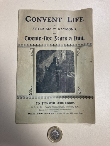Rare 1889 1917 convent life - *rare*, 1889-1917,