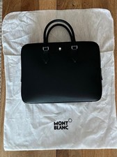 Mont Blanc Black Leather