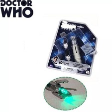 Doctor Who The 10th Doctor Sonic Screwdriver Glow Sounds Scalable New Gift