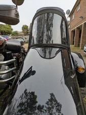 Slightly Damaged Motorcycle