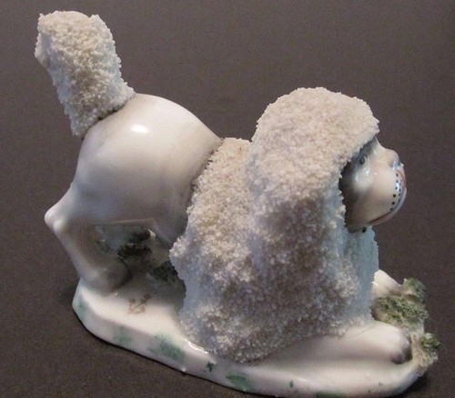 Antique chelsea samson poodle - chelsea,