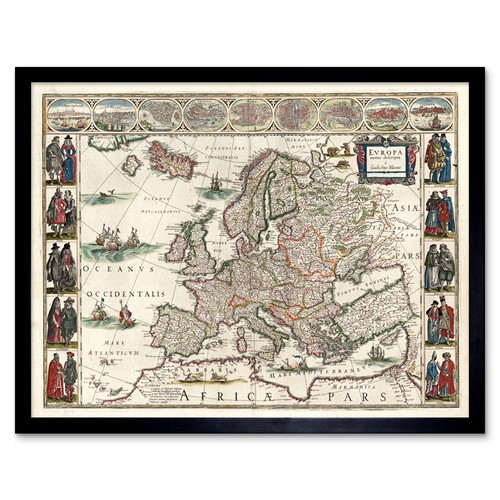 Map blaeu 1635 - map,