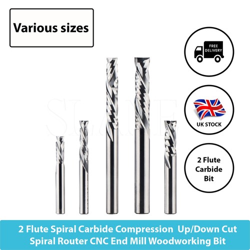 Flute solid carbide - 2-flute,