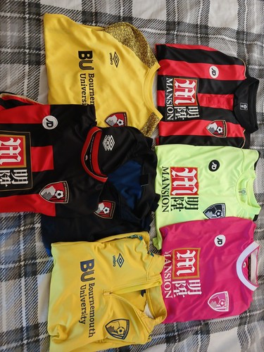 Job lot x11 afc bournemouth - job, fc