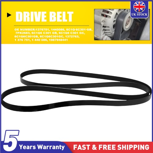 Fan drive rib belt 4 - fan, v-rib
