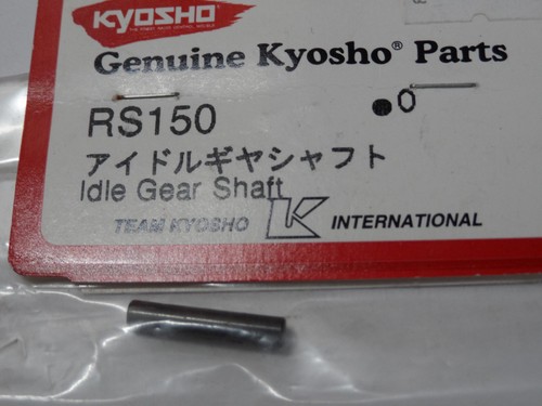 New kyosho ultima idle - kyosho,