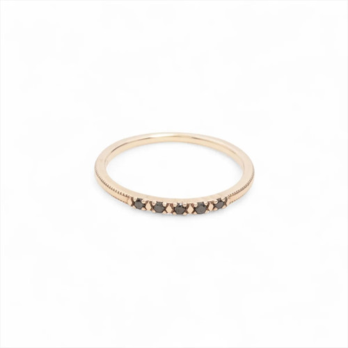 Aget black diamond ring - diamond,