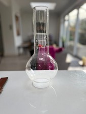 very large round glass chimney