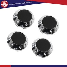 4 Pcs Silver Tone 68mm Car