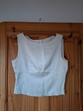 White Moschino top