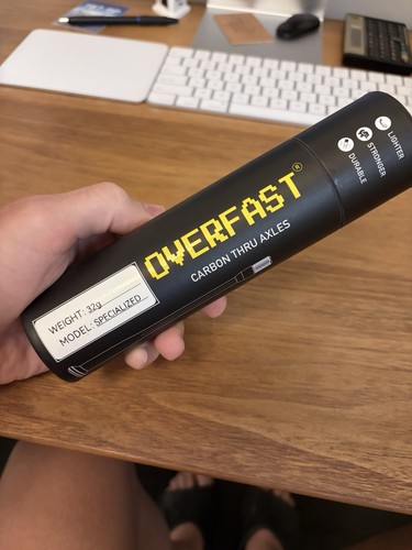 Overfast carbon thru axles - overfast,