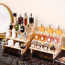 Wooden display rack perfume - wooden,