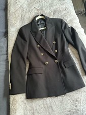 Zara Black Blazer, Navy Style