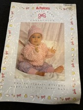 Patons Classic Baby Collection DK Knitting Pattern Book