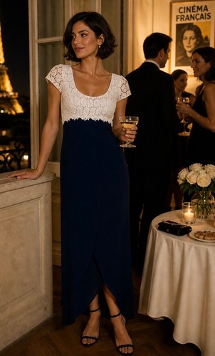 Niki long dress size - long,