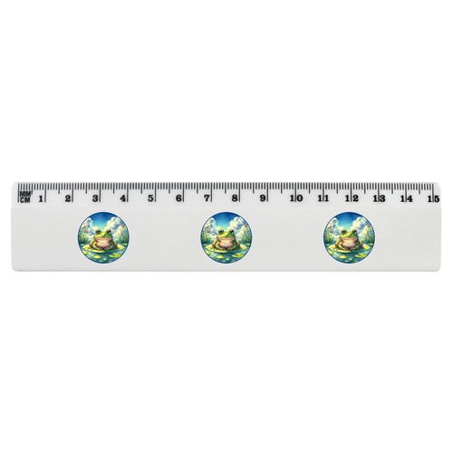 Frog lily pad white - on,
