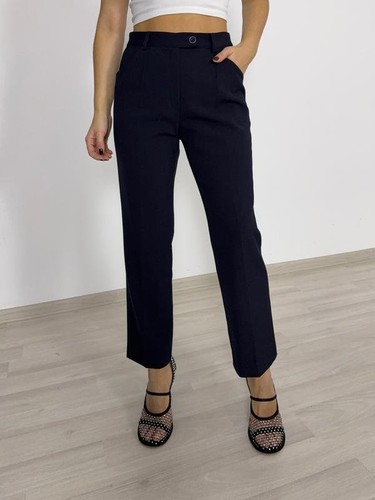Women brax trousers - women, navy