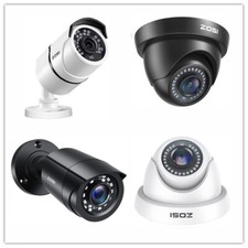 ZOSI CCTV 2PK/4PK 1080P Security Camera Outdoor Home Surveillance 2MP HD 3000TVL