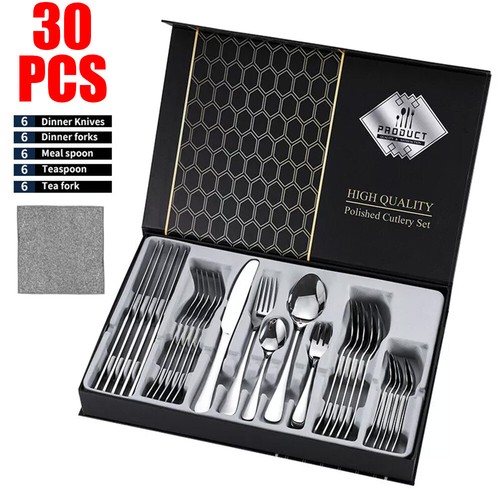 30x cutlery dinner set - cutlery,