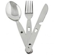 3 Piece Camping Cutlery Set