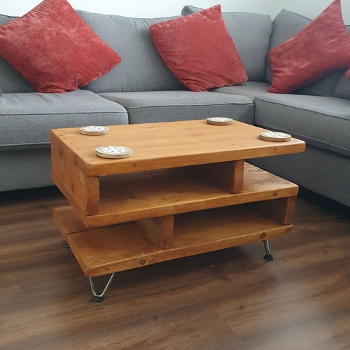 Rustic coffee table handmade - rustic, table,