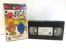 VINTAGE MR MEN / THE MISTER MEN VOLUME ONE CBS FOX VHS CASSETTE