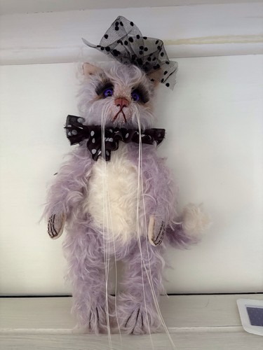 Artist ooak bear cat - bear/,