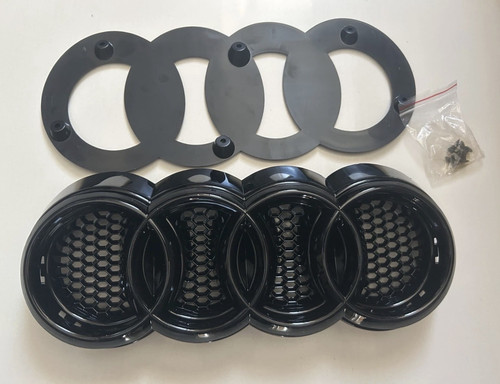 Audi front grille emblem - , mount